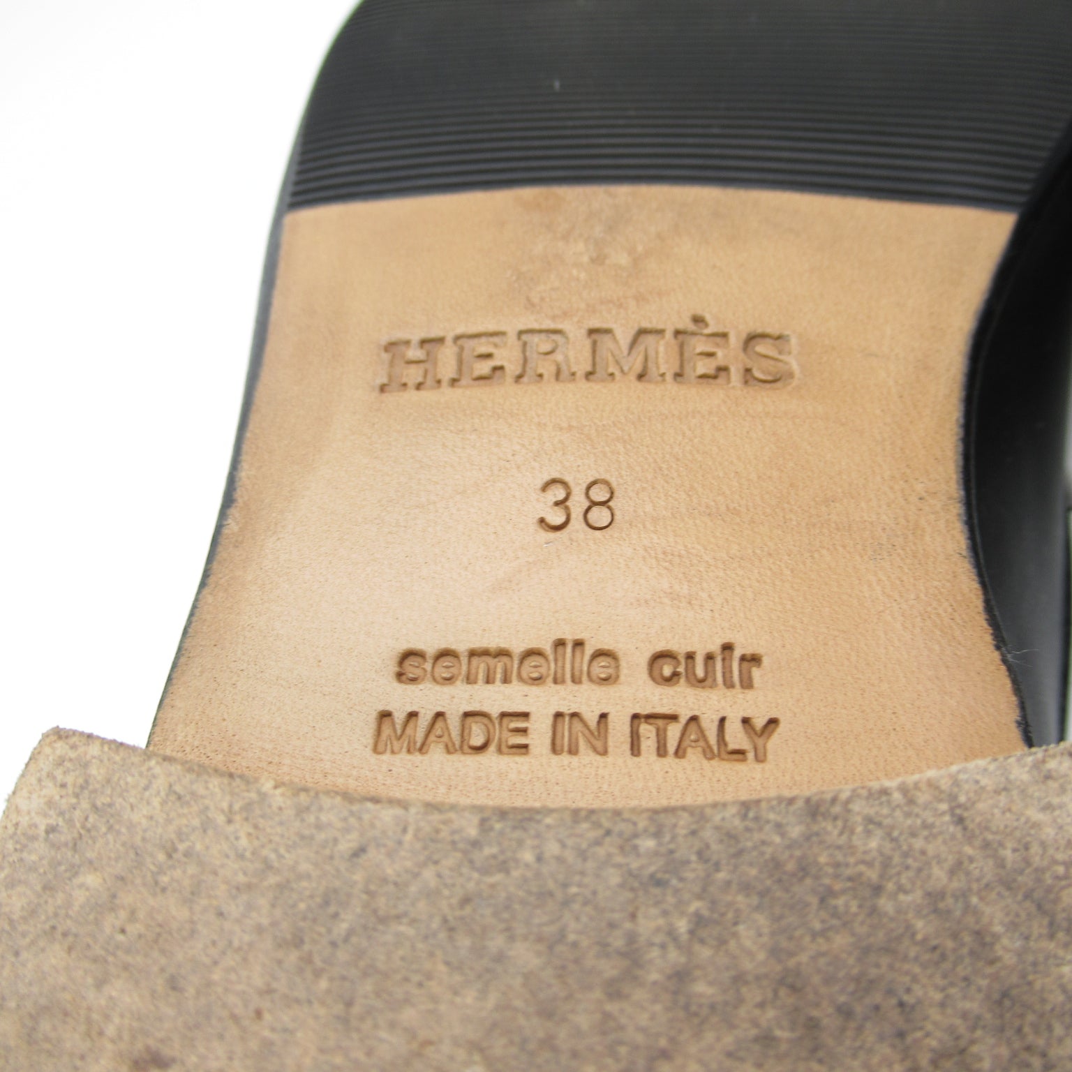 Hermes Hermes Shoes  Black/White