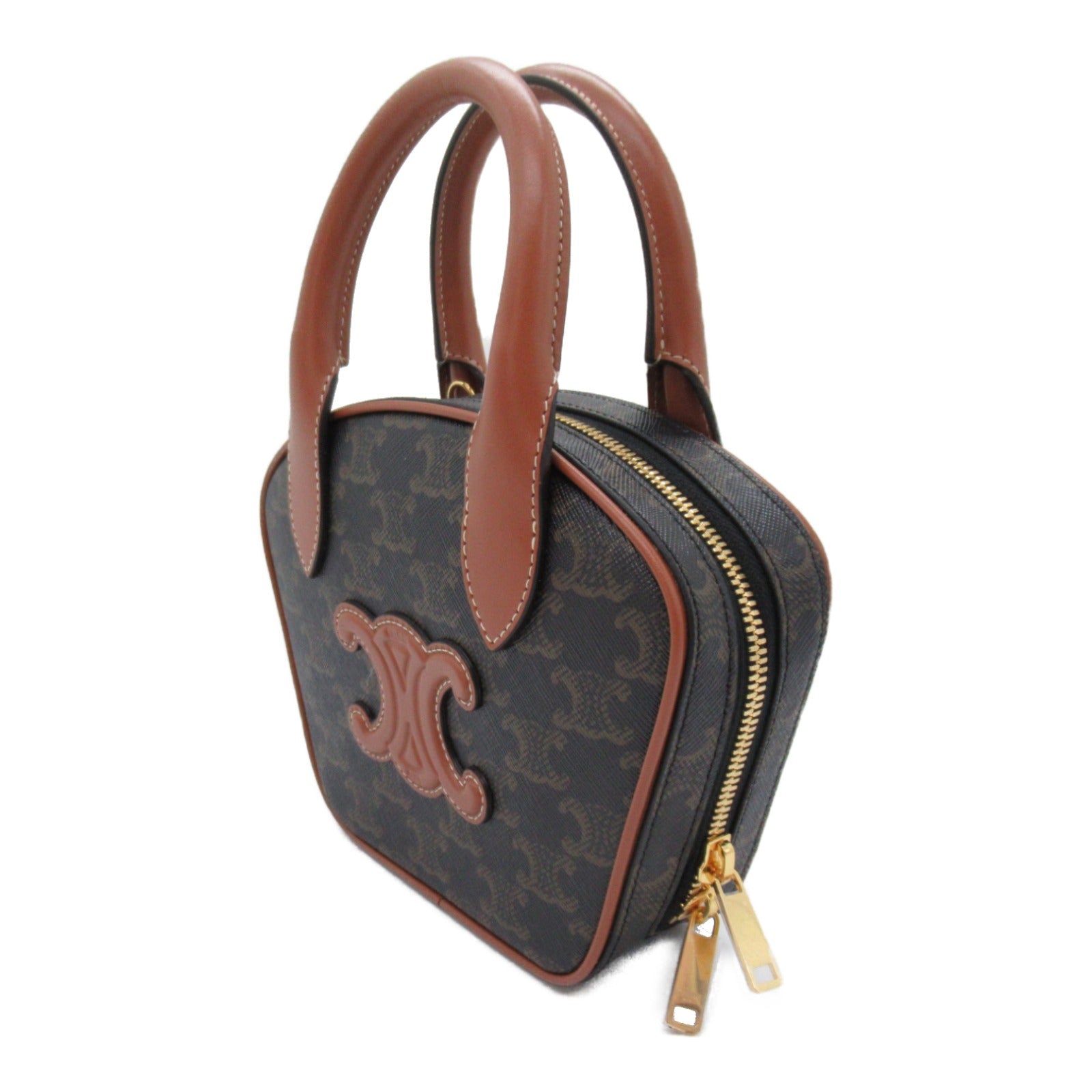 Celine Celine Shoulder Bag 2w Shoulder Bag Linen Leather  Shoulder  Brown  Tan 110462EKX04LU
