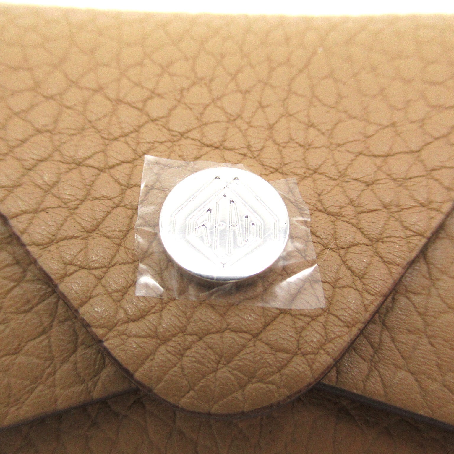 Morabito MORABITO Coin Case Wallet  Leather  Beige 017CAUU