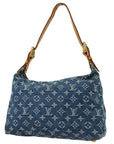 Louis Vuitton Blue Monogram Denim Baggy PM Shoulder Bag M95049