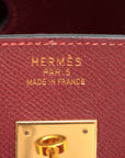 Hermes Birkin 35 Cushver Red G   C1999