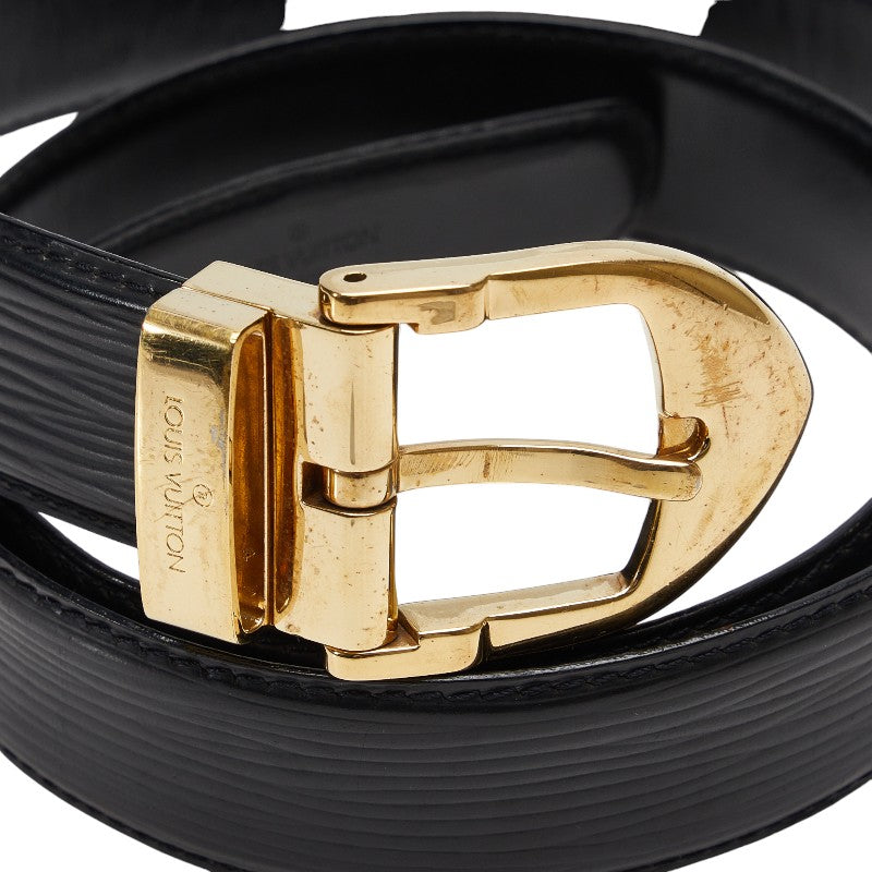 Louis Vuitton Epi Sanctuary Classic Belt Size 110/40 M6832 Noir Black Leather  Louis Vuitton
