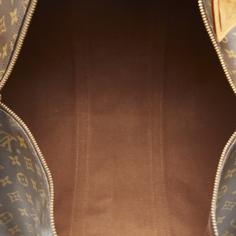 Louis Vuitton Monogram Keiphorus 55 Boston Bag Shoulder Bag 2WAY M41424 Brown PVC Leather  Louis Vuitton