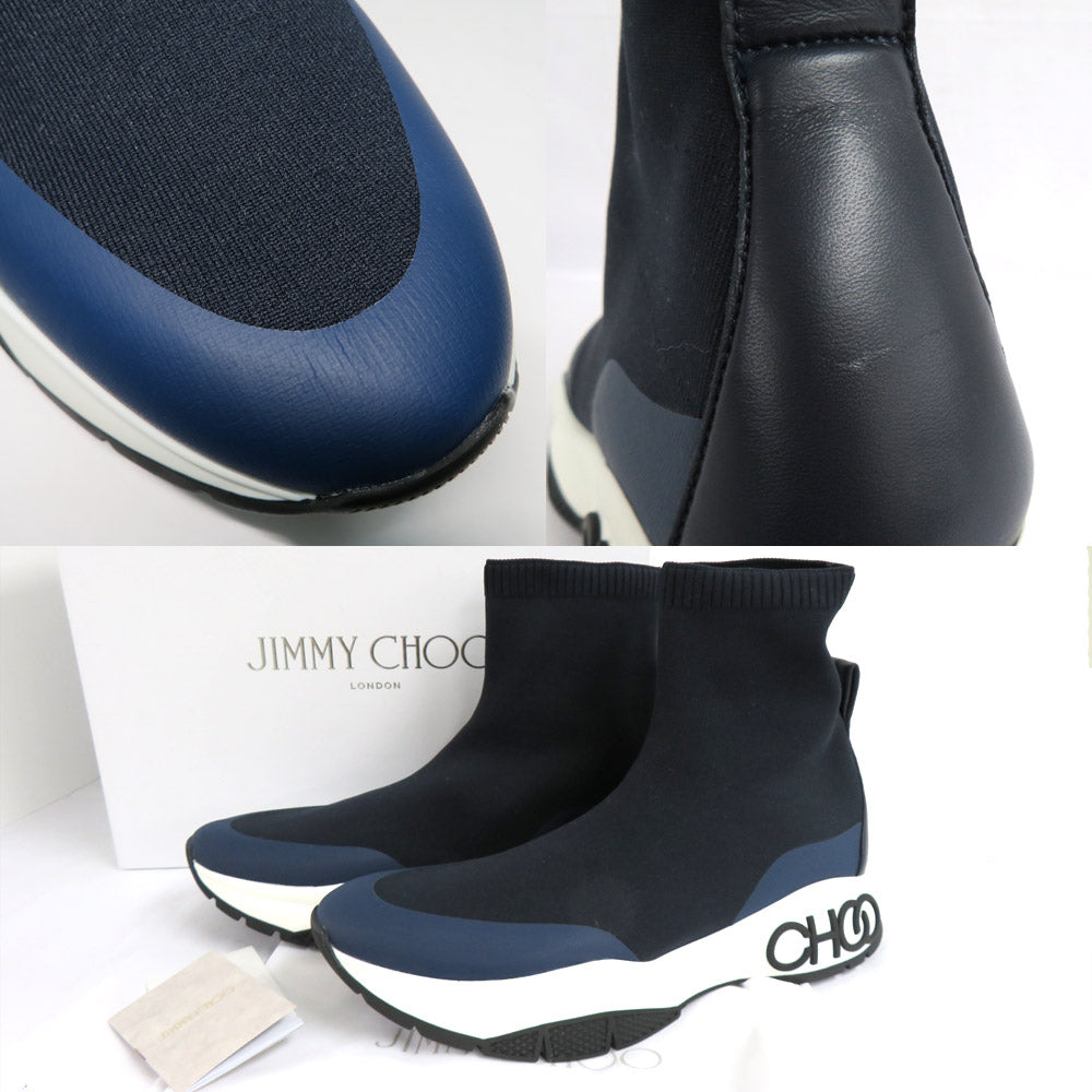 Jimmy Choo Jimmy Choo Raine Socks Snooker Raine Socks/M Naive 43 High-cut s Leather Laver Shoes  Shoes