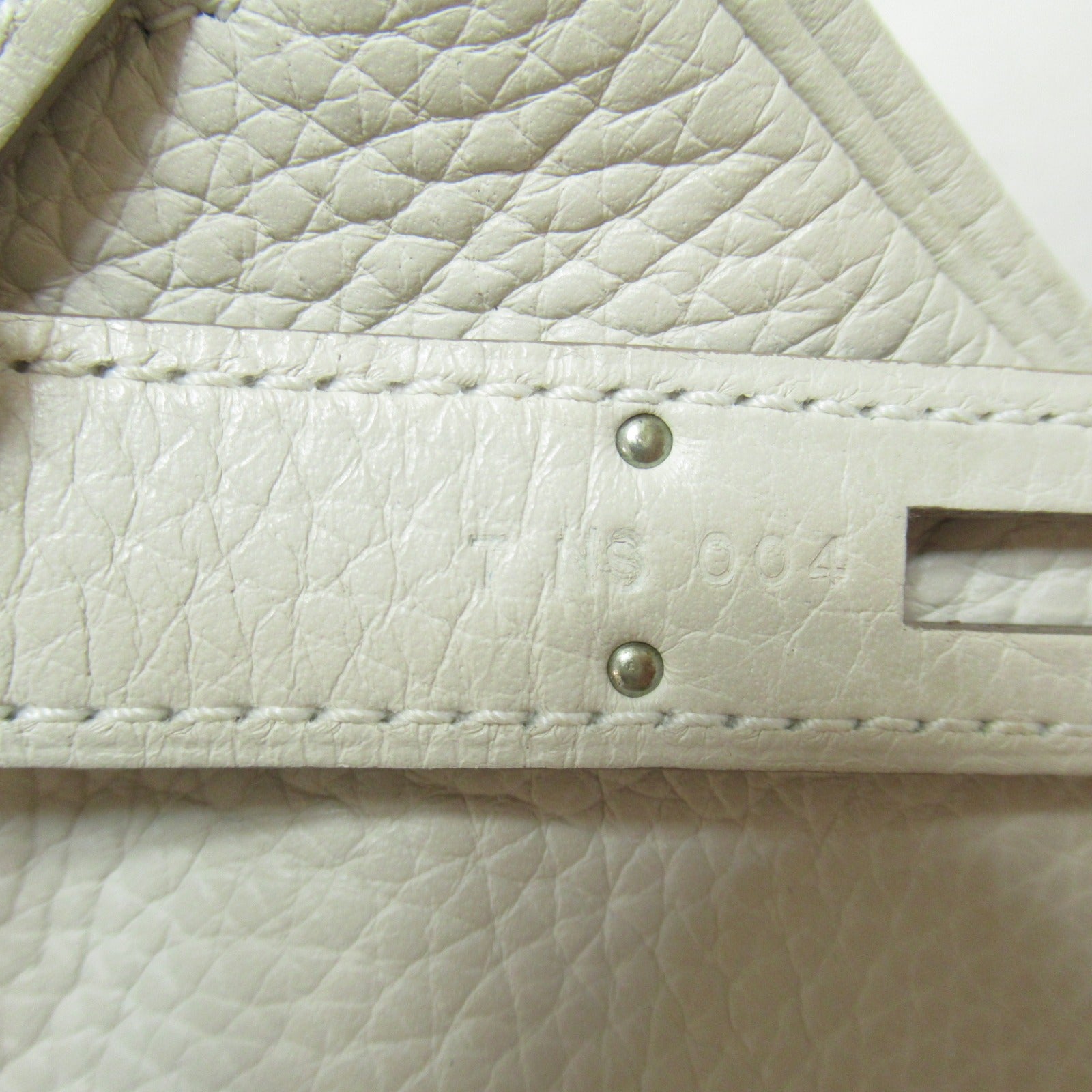 Hermes Kelly Amazon 32 Cl Sewing Handbag Handbag Handbag Leather  Clemence  White