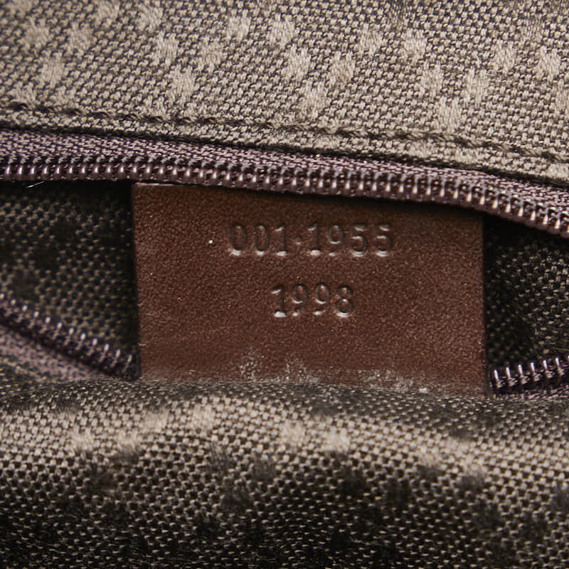 Gucci Handbag One Shoulder Bag 001 1955 Brown Nylon Leather  Gucci
