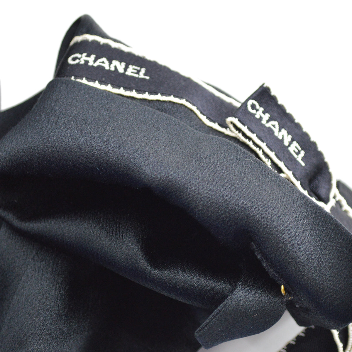 Chanel Blouse Shirt Black 94A 