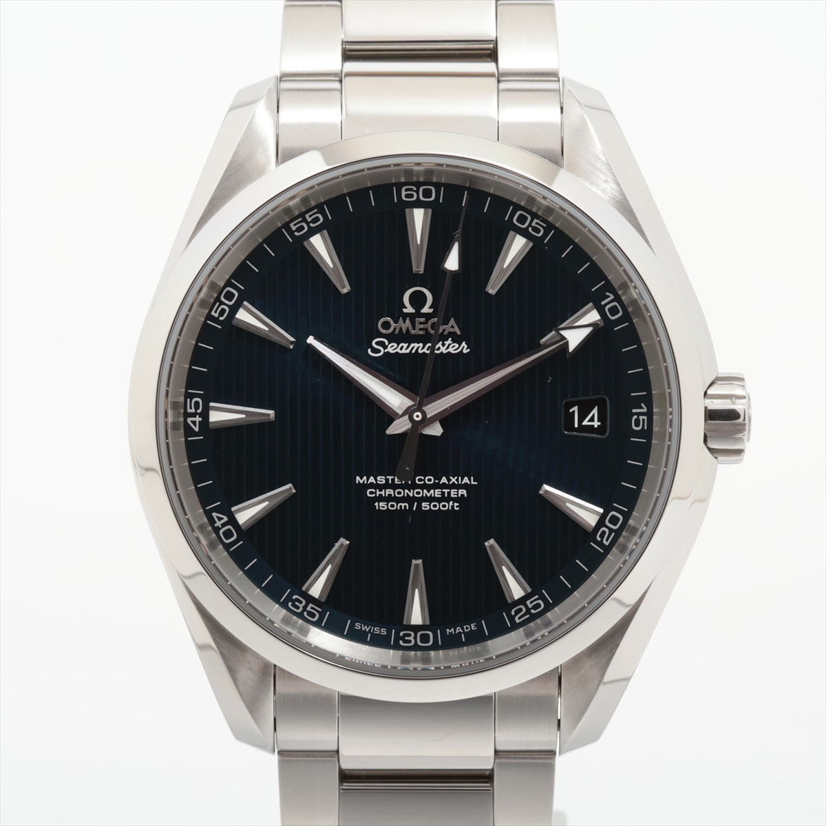 Omega Seamaster Aquatera Coaxial Master Chronometer 231.10.42.21.03.003 SS AT Blue