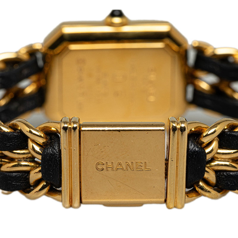 Chanel Premium  Size L H0001 Quartz Black Screen Mackie  CHANEL