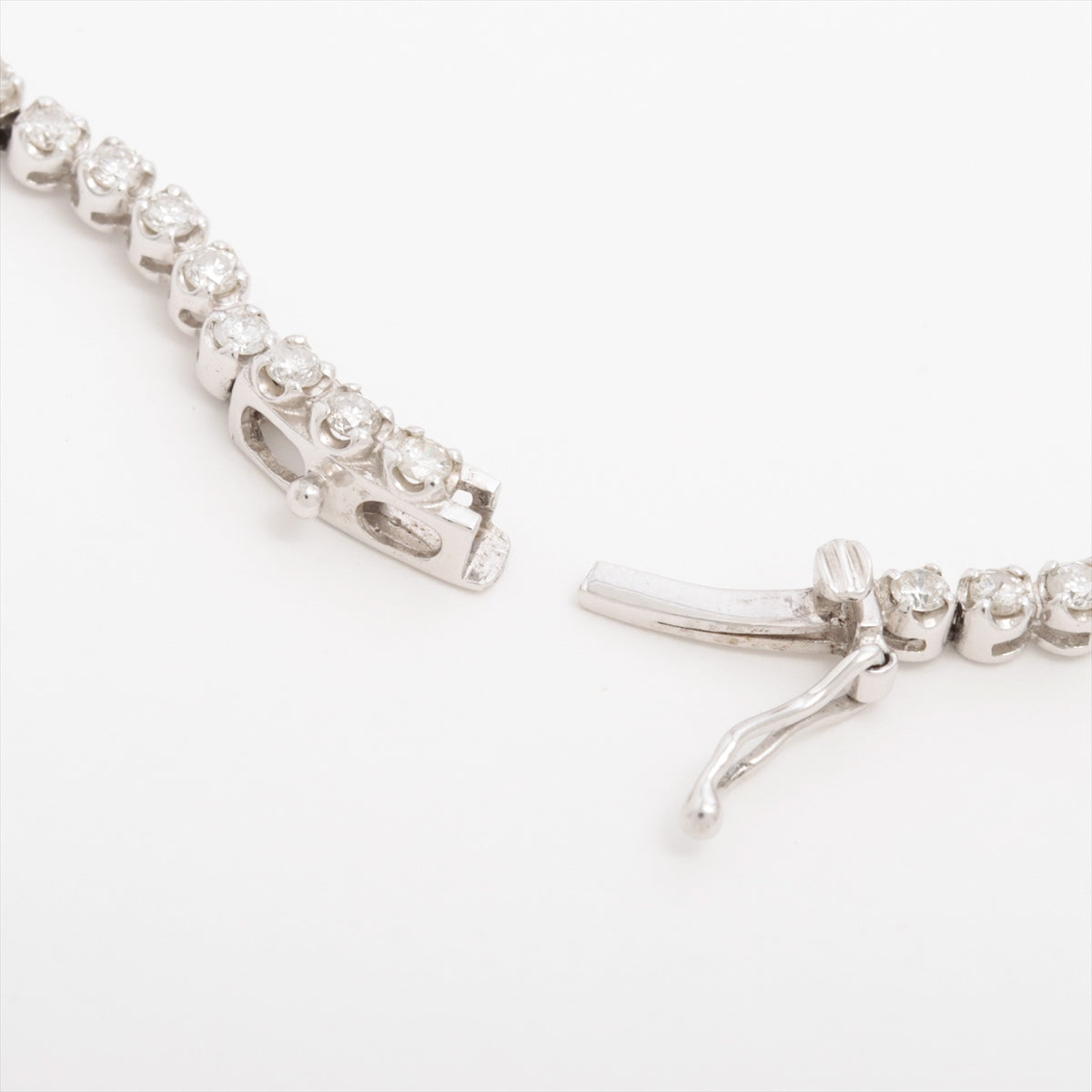 Diamond Bracelet Pt900K18WG 9.0g 200 E