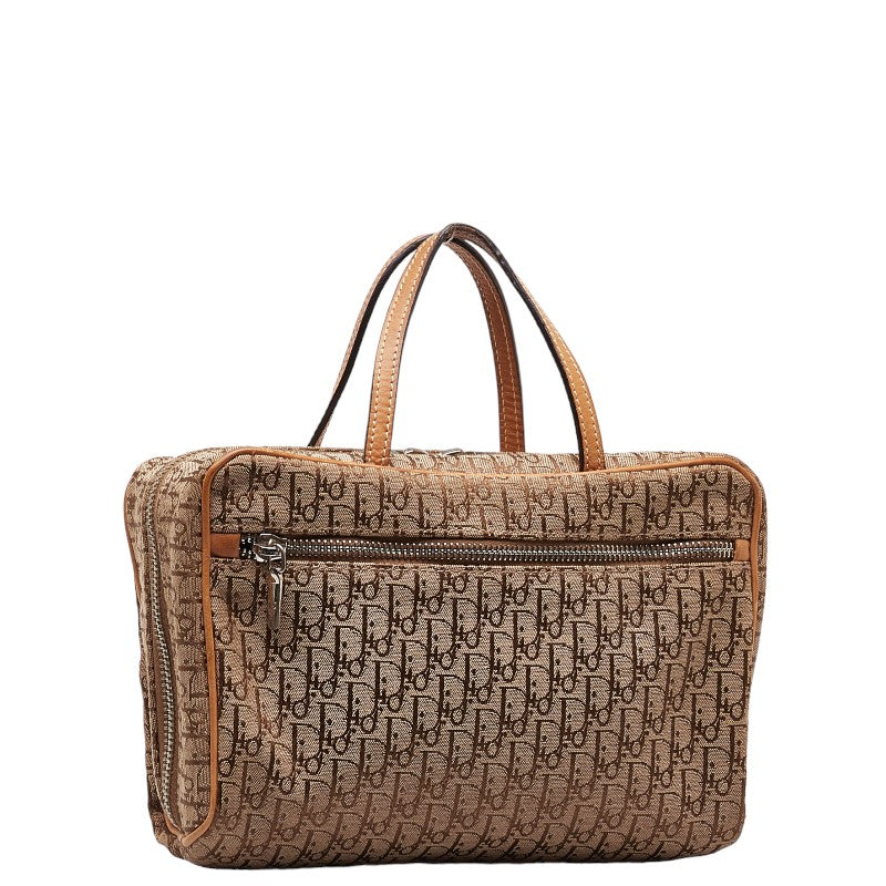 Dior Trotter Accessoires Bag Handbag Brown Canvas Leather  Dior