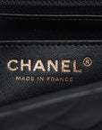 Chanel Mini Matrasse 20  Single Chain Single Chain Bag Black G  A69900