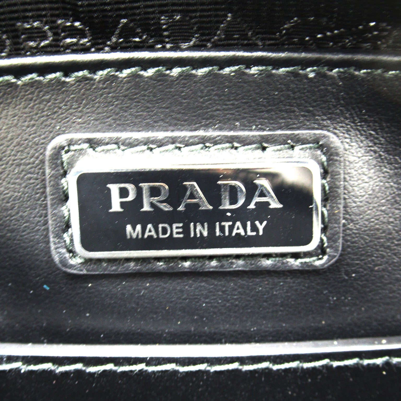 Prada Prada Shoulder Bag Shoulder Bag Sapphire Leather   Black 2VH1739Z2F0002