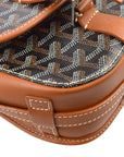 Goyard Brown Belvedere MM Shoulder Bag