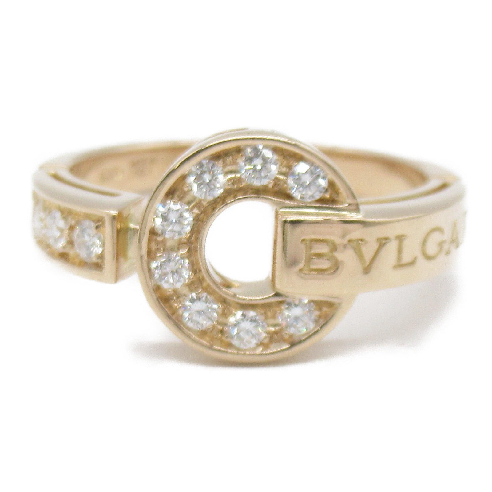 Bulgari BVLGARI n Ring Ring Ring Ring Jewelry K18PG (Pink G) Diamond  Cleaner