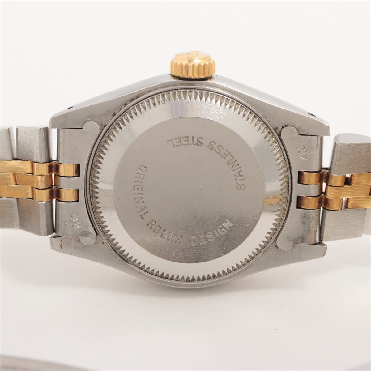 Rolex Oyster Perpetual Date 69173 SSYG AT Champagne