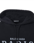 Balenciaga 19  Cotton x Polyester Parker XL  Black 570811
