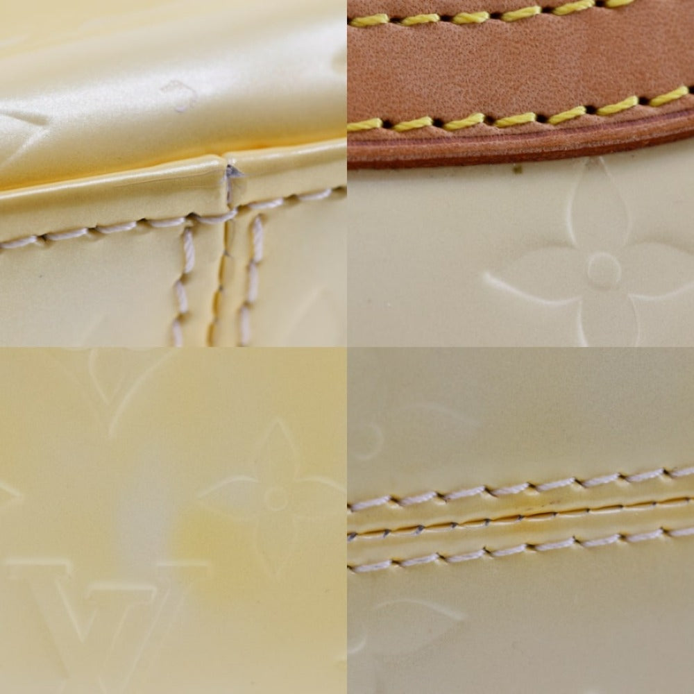 Louis Vuitton Maple Drive Handbag Monogram Vernis A5 Snap Button Maple Drive  A-Rank Handbag