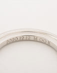 Cartier Etansel Ducati Half-Ethanity Diamond Ring Pt950 2.3g 0.19 D VVS2 EX FB CRN4744249