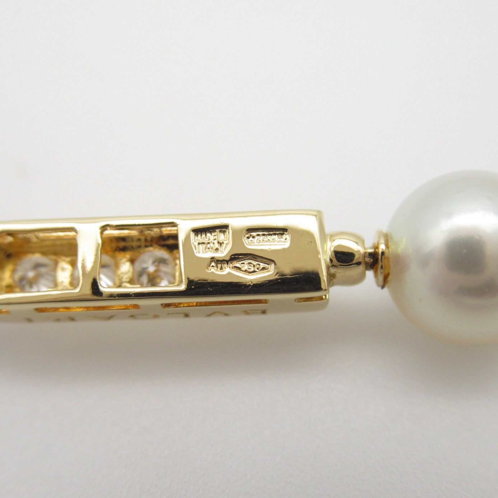 Bulgari BVLGARI Allegra Multicolor Necklace Pearl Diamond Black Pearl Jewelry K18 (Yellow G) Diamond Pearl/Blue Pearls/Amesist/Peridot/Pinkturnal Marin  Clear System/Multi-Color 【Ancestral】 DAM