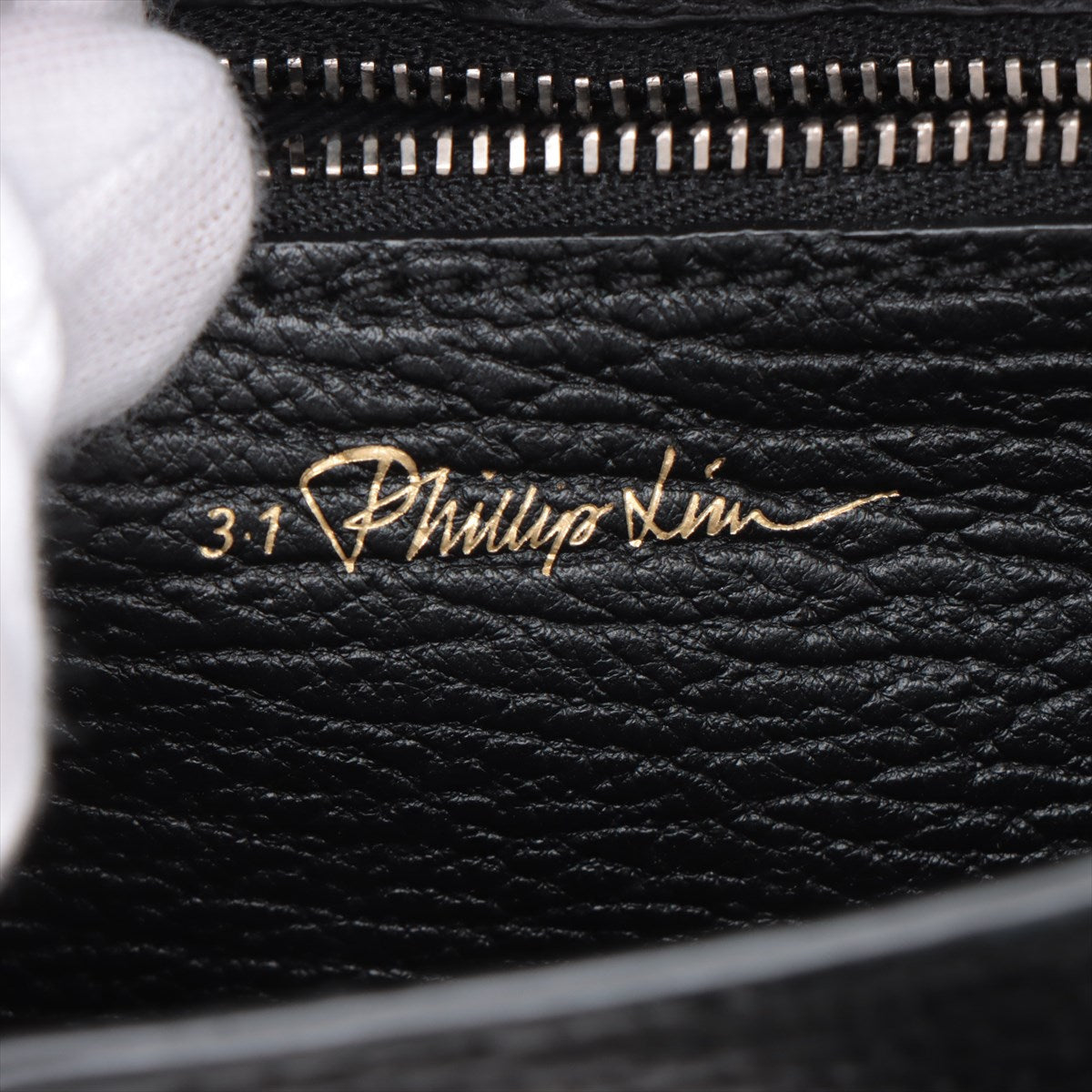 3.1 Philips Limousine 2WAY Handbag Black Limousine