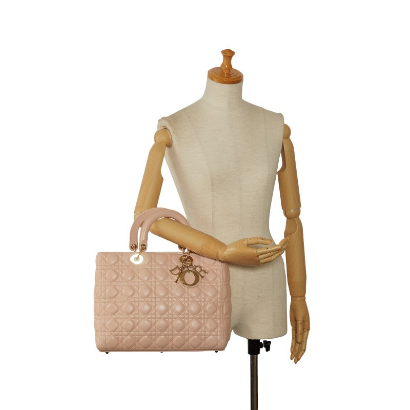 Dior Canarium 的鏈條手提包 02-MA-1122 粉色 G 女士 Dior