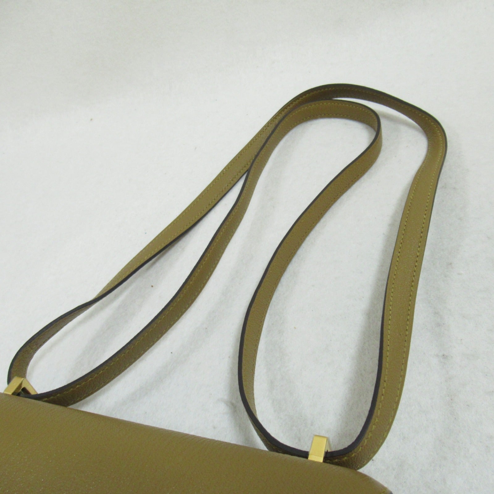 Hermes Constance Mini Craft Shoulder Bag Shoulder Bag Leather Shoulder  Brown