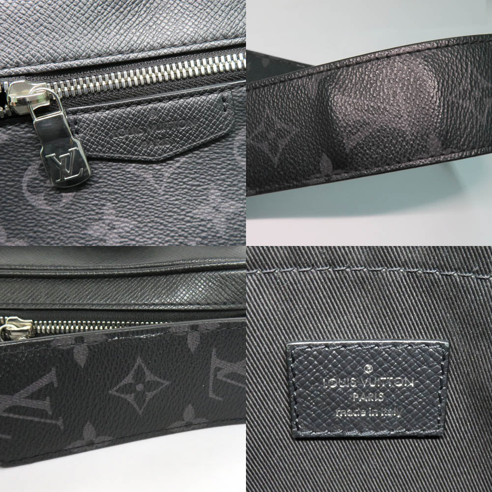 Louis Vuitton  Messenger M30233  Monogram Tigger Shoulder Bag Noir Black Silver G  Leather