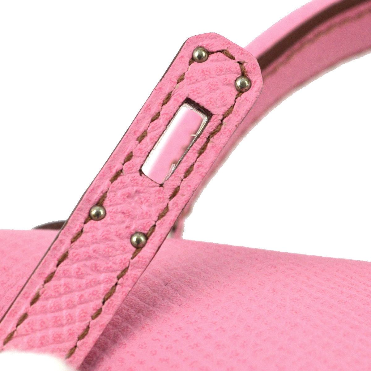 Hermes * Pink Epsom Tiny Kelly Sellier 2way Shoulder Handbag