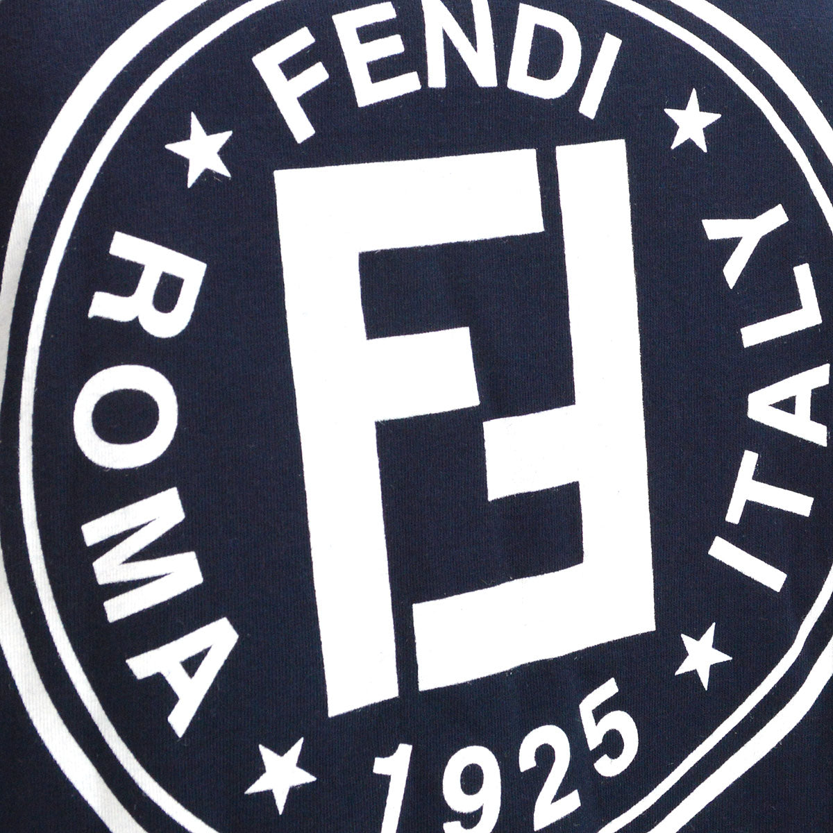 FENDI logo print T-shirt 