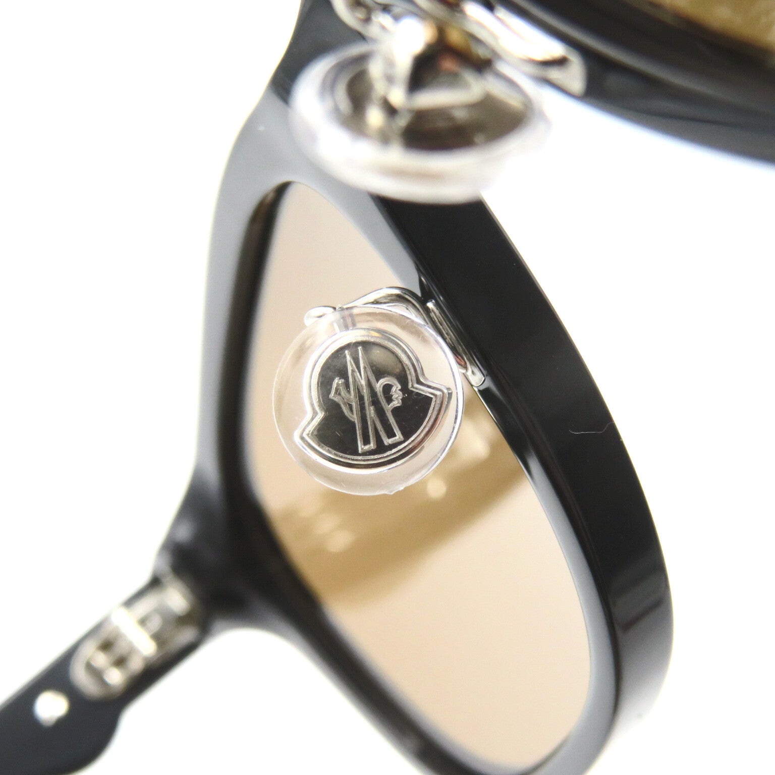 Moncler MONCLER S Glasses    Black / White / Brown Lens 5185D 001(50)