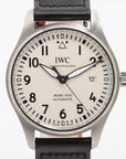 IWC Pilot Watch Mark XVIII IW327012 SS Leather AT Silver  Disc