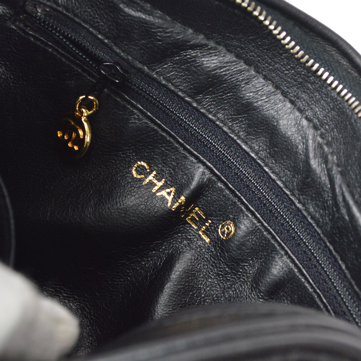 Chanel 1994-1996 Lambskin Mini Pocket Camera Bag