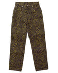 FENDI 80s leopard-print tapered trousers 