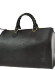 Louis Vuitton 1994 Black Epi Speedy 30 Handbag M43002
