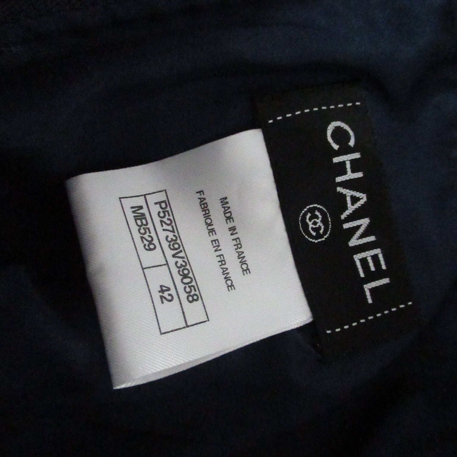 Chanel  Bottoms Wool  Blue P52739V39058