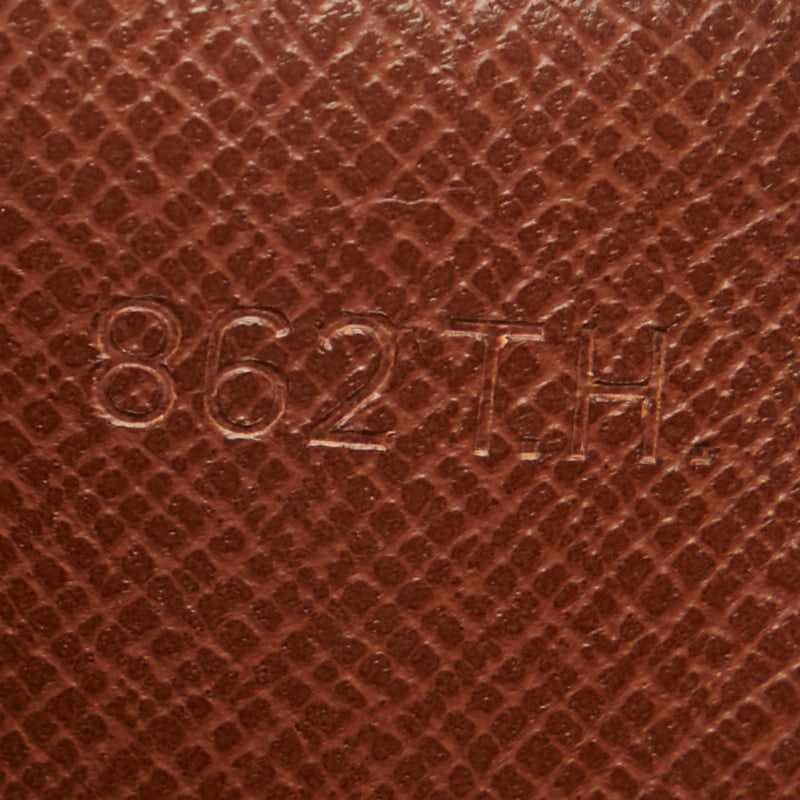 Louis Vuitton Monogram Marly Dragon PM Clutch Backpack M51827 Brown PVC Leather  Louis Vuitton