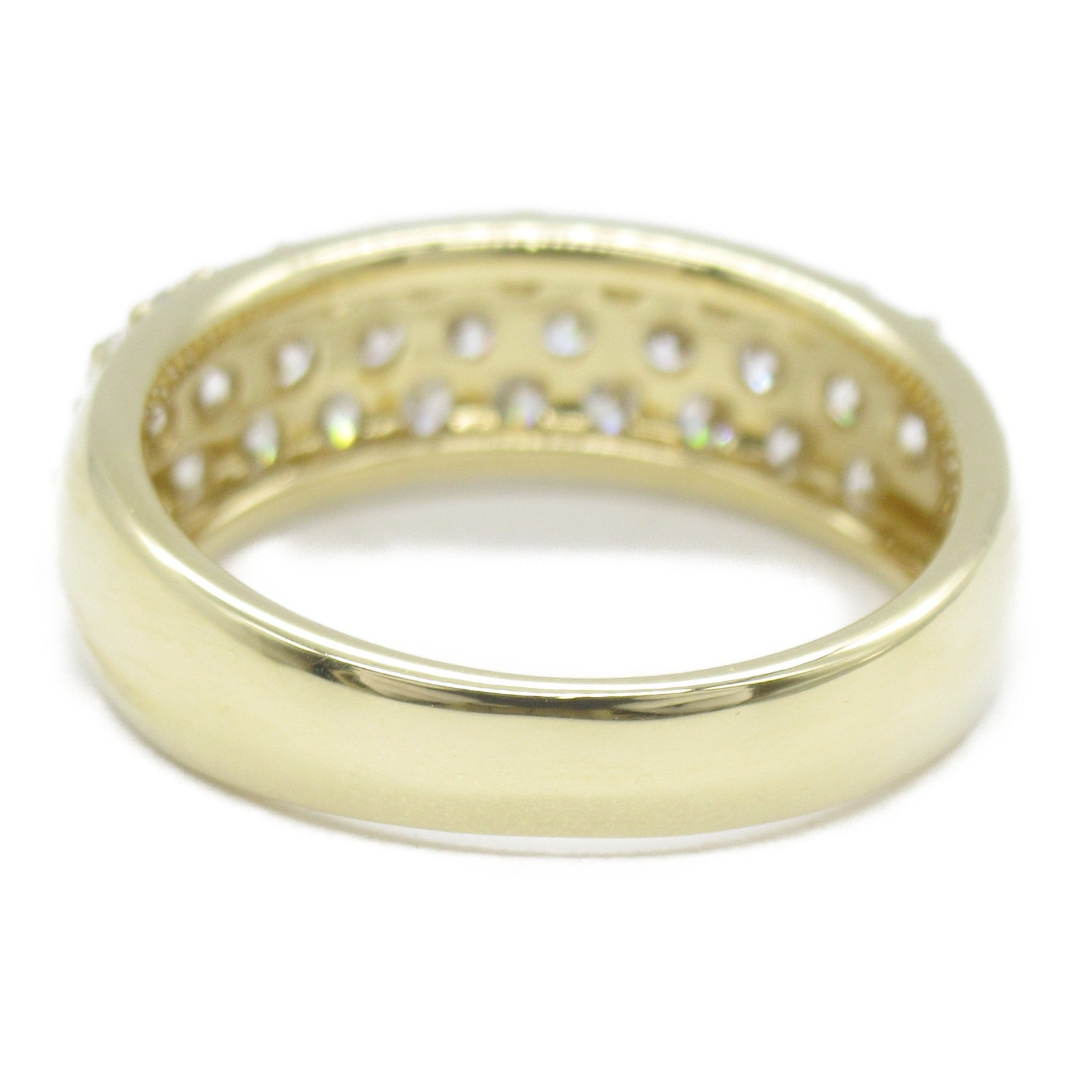 Jewelry Jewelry Diamond Ring Ring Ring Jewelry K18 (yellow g) Diamond  Clear Diamond 5.3g