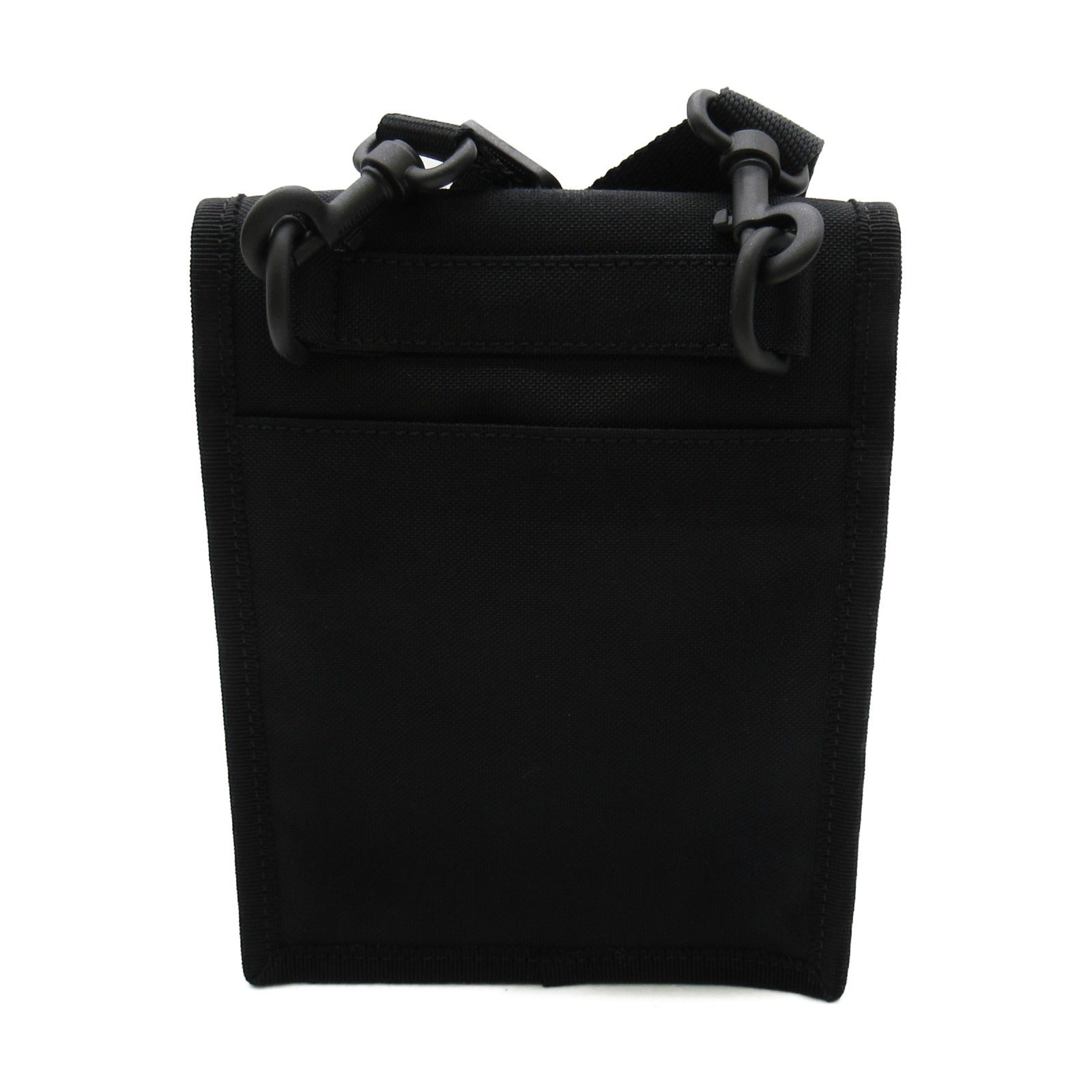 BALENCIAGA EXPLORER STRAIPS Small Pouch Shoulder Bag  Canvas Black 6559822AAXT1000