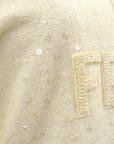 Fendi Long Sleeve Knit Tops Ivory 