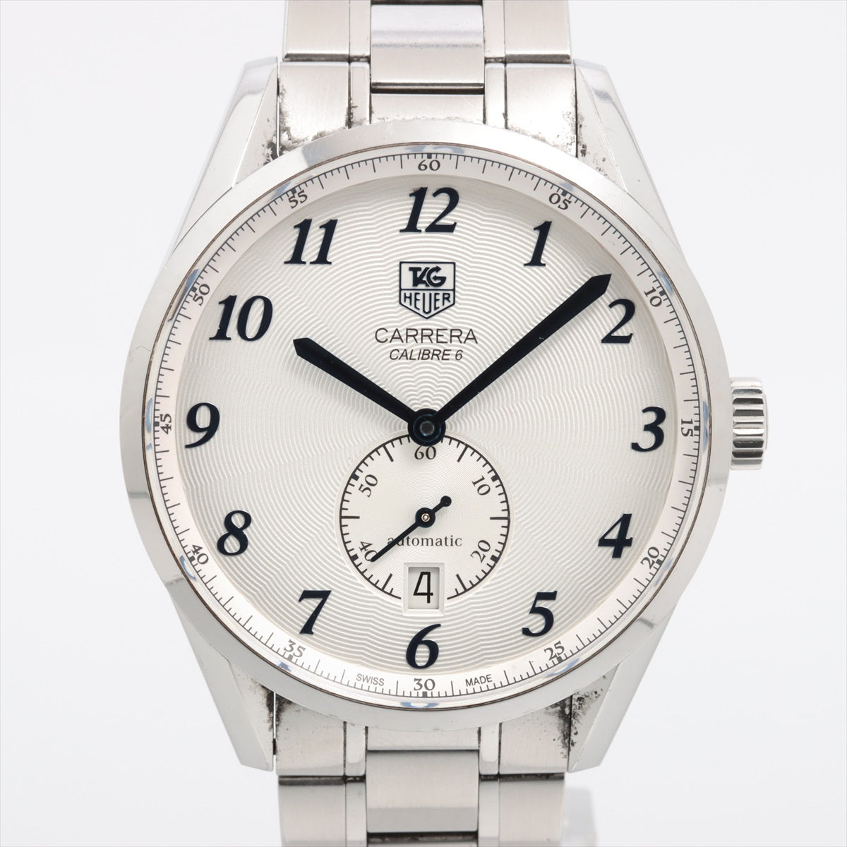 Tag Heuer Carrera Heritage Caliber 6 WAS2111 SS AT Silver  3