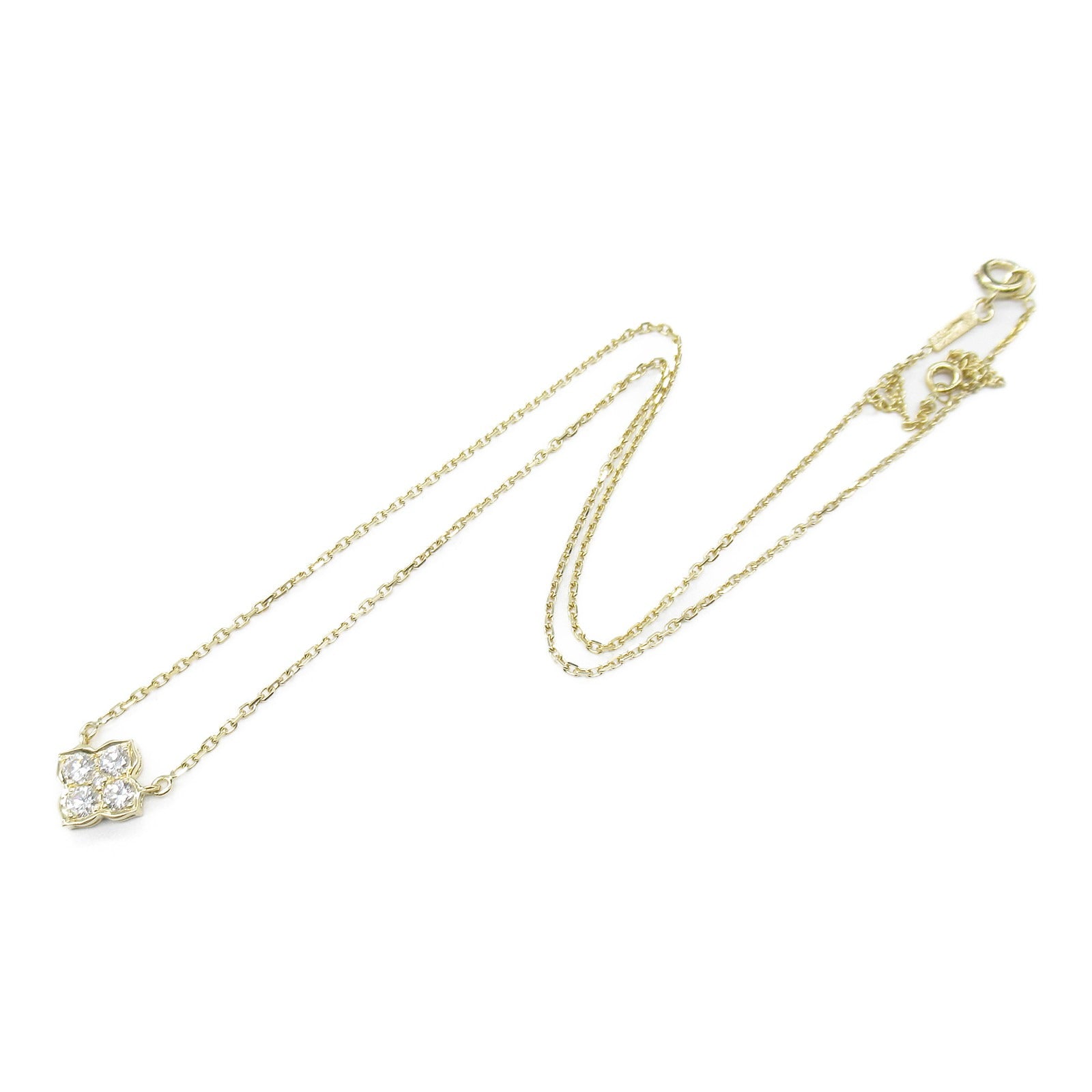 Cartier Hindu Diamond Necklace Collar K18 (yellow g) Diamond  Clearance