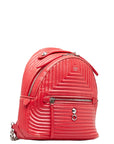 Fendi Byzaw Backpack 8BZ038 Red Leather  Fendi
