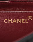 Chanel Matrasse  Single Flap Single Chain Bag Diamond Flap Black Gold  2nd