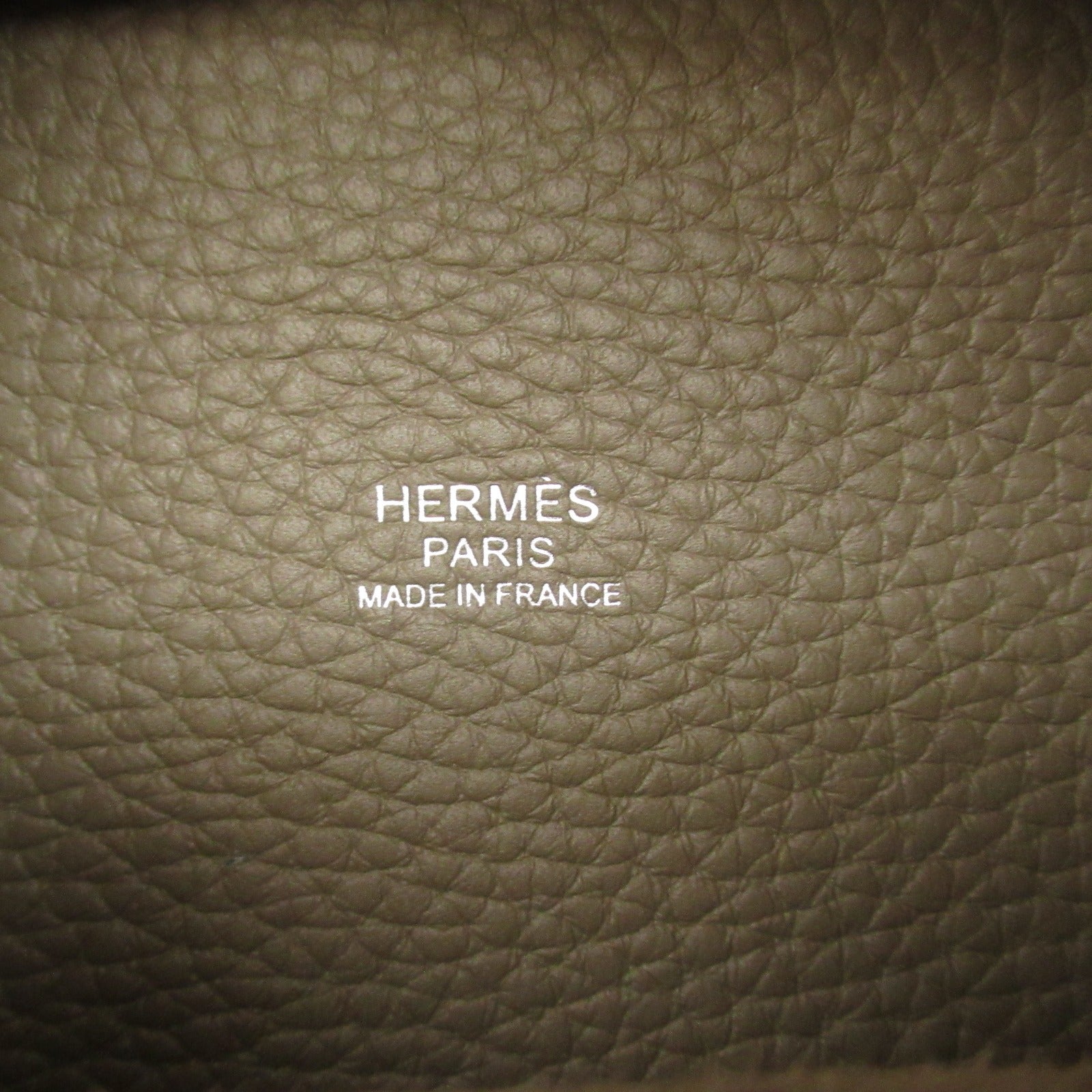Hermes Hermes Picotin Lock MM Tote Bag Tortoise Bag Leather  Brown
