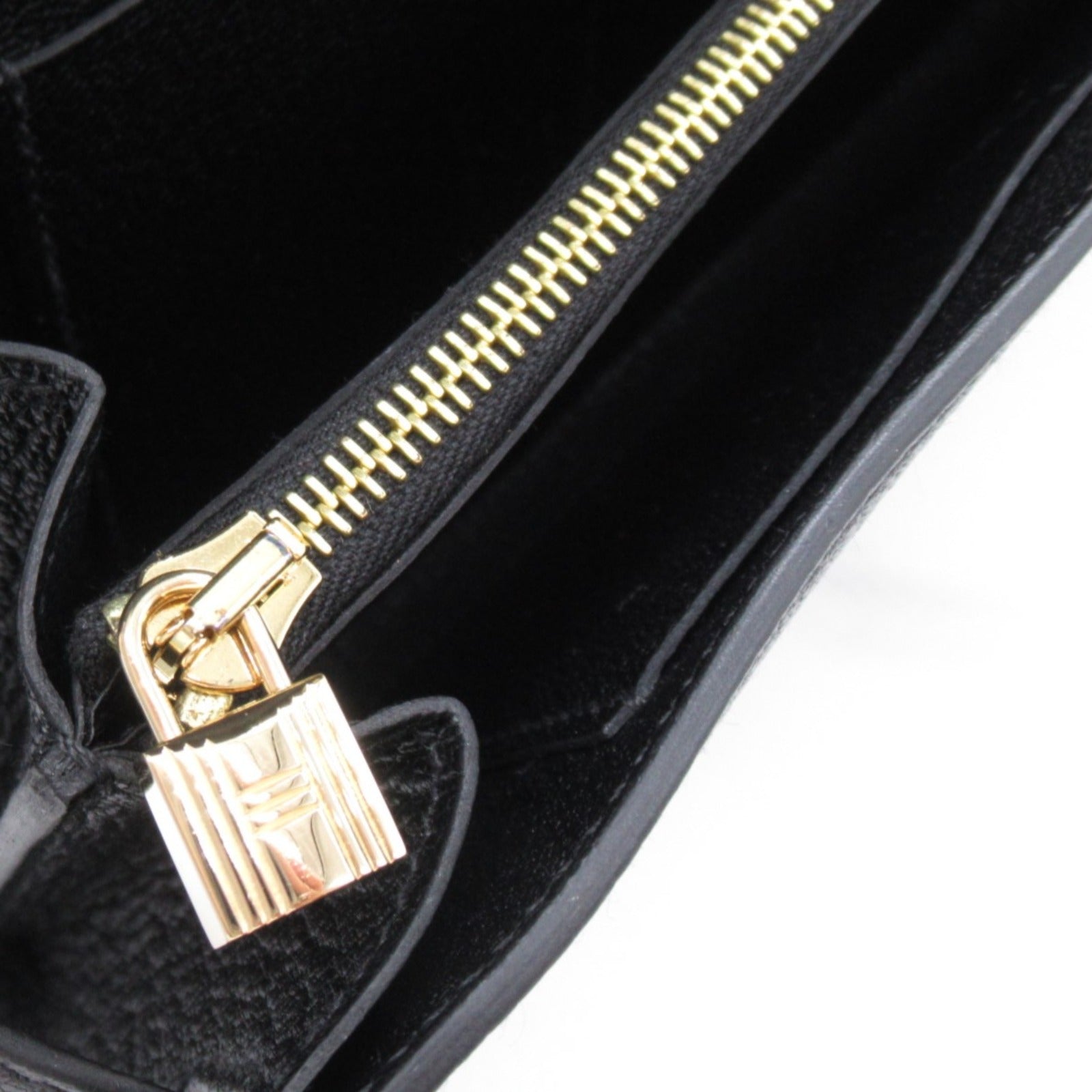 Hermes Keritugo Black Shoulder Bag Shoulder Bag Leather Sheeble  Black Box