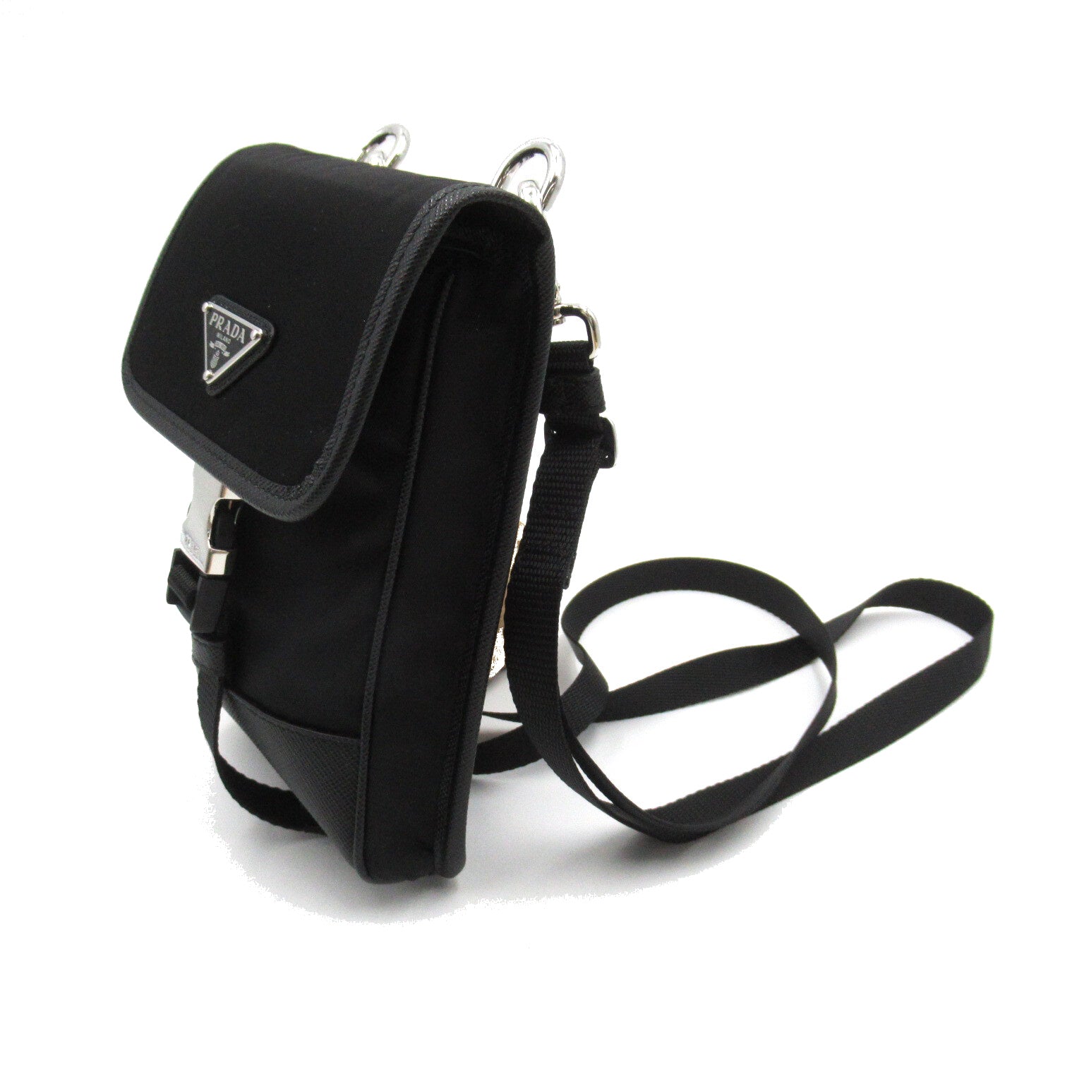 Prada Prada Shoulder Bag Shoulder Bag Nylon Leather   Black 2ZH1092DMHF0002