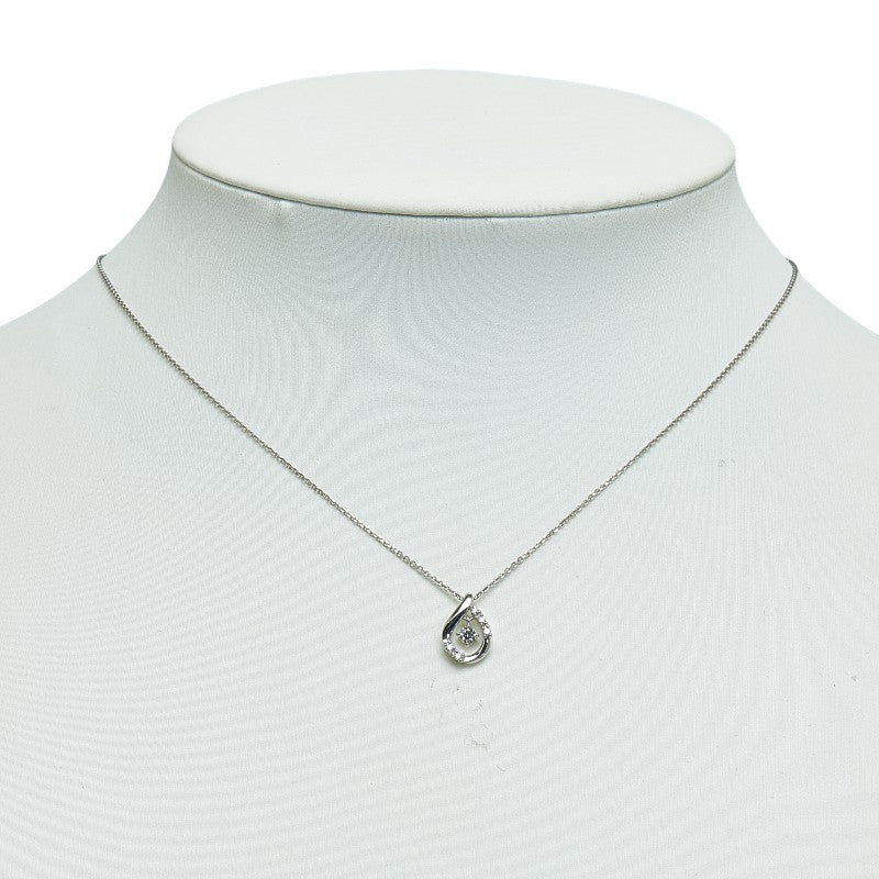 Junction Pt950 Platinum Pt850 Platinum Diamond Necklace  4°C