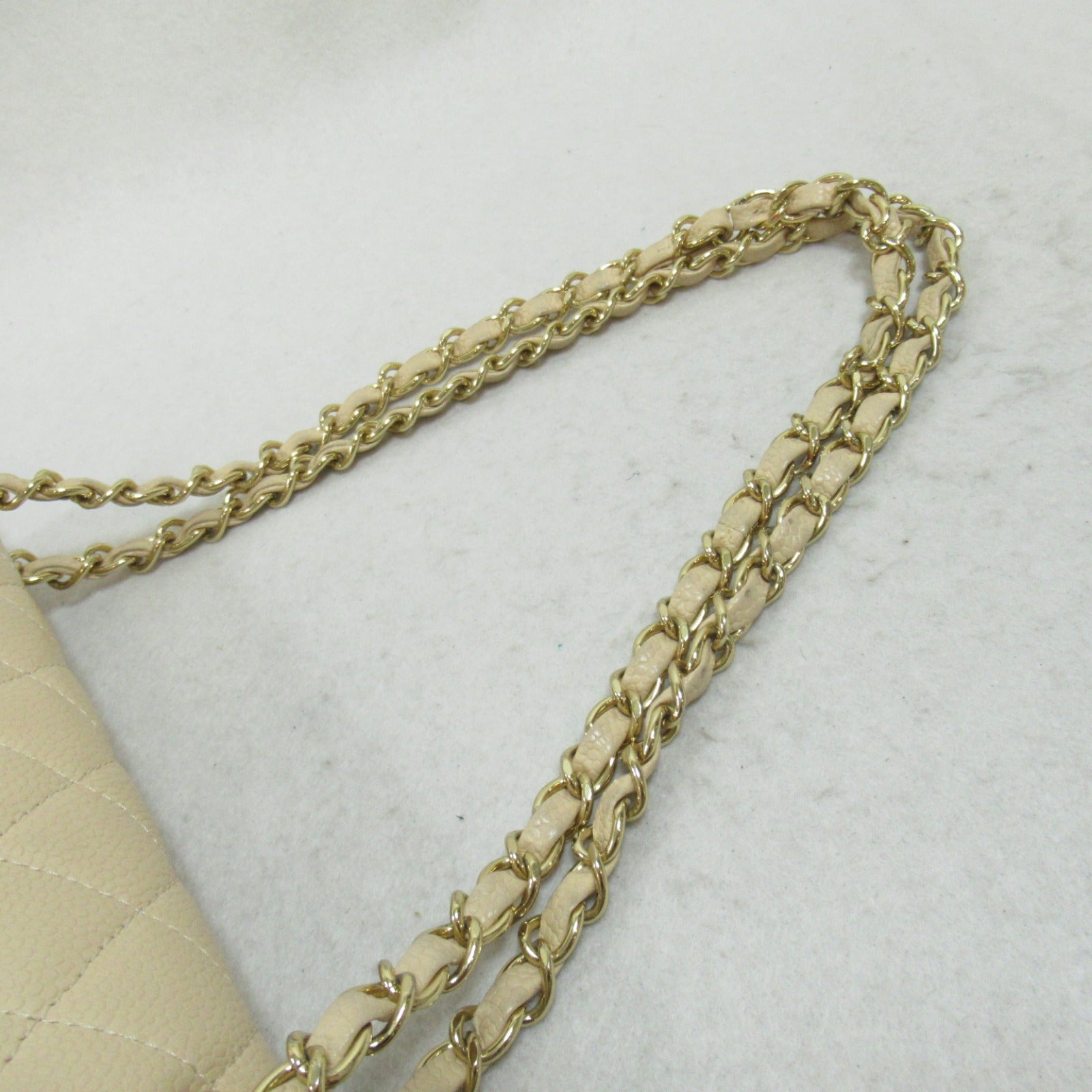 Chanel Double Flap Chain Shoulder Bag Double Flap Chain Shoulder Bag Caviar