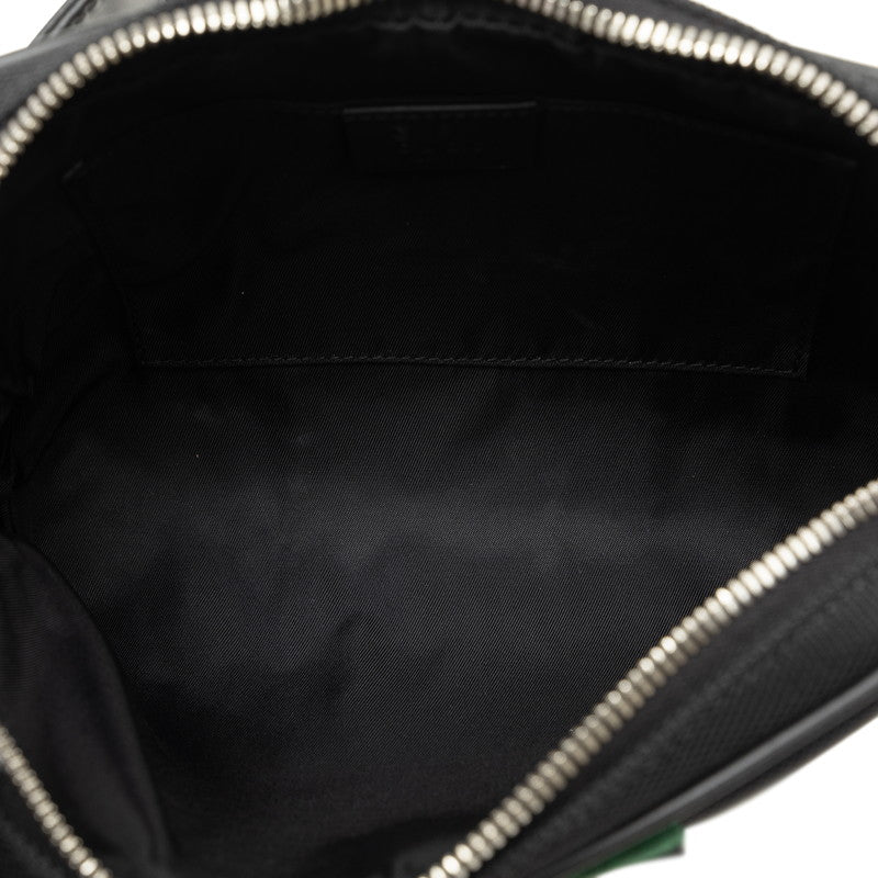 Gucci Sy Line Body Bag Waist Bag 630919 Black Canvas  Gucci